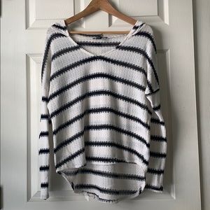 Forever 21 Hooded Knit Pullover